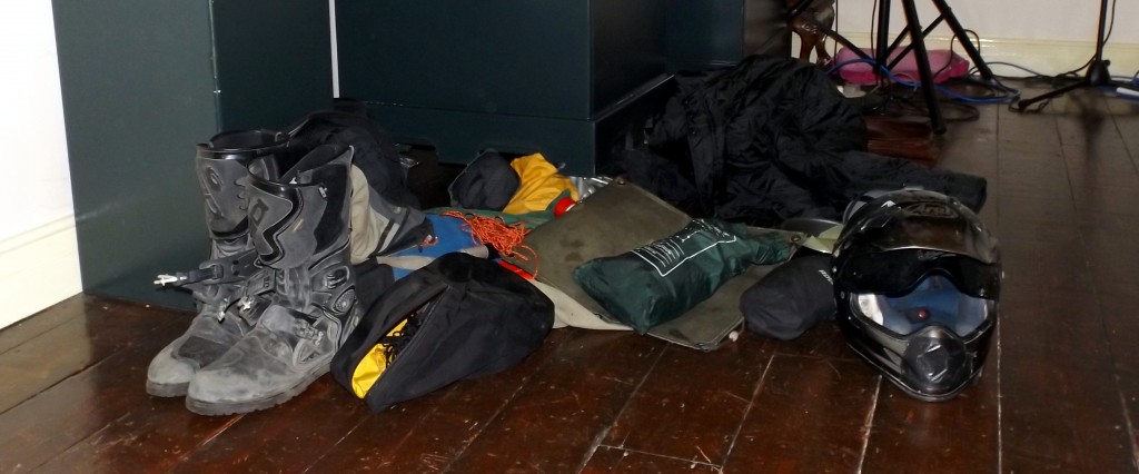Some of the equipment used on the expedition