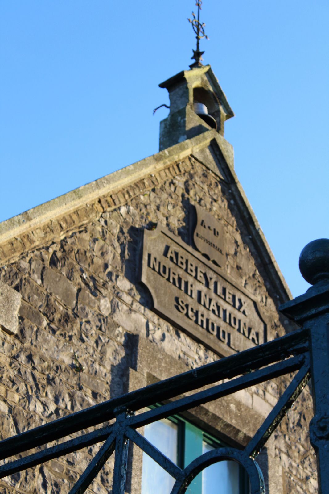 Abbeyleix Heritage House National School Sign
