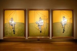 Three Studies of Lucian Freud by Francis Bacon